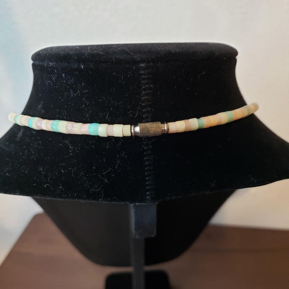 Vintage Native American Zuni Necklace - Picture 5 of 6